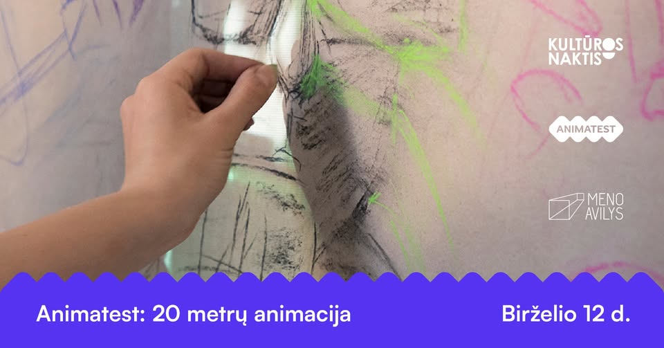 20 metrų animacija / Kultūros naktis 2026