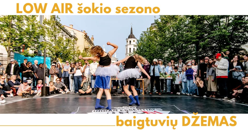 LOW AIR šokio sezono baigtuvių DŽEMAS