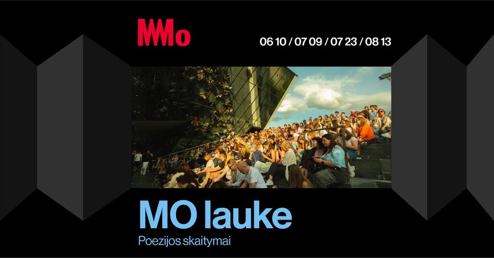 MO lauke. Peozijos skaitymai