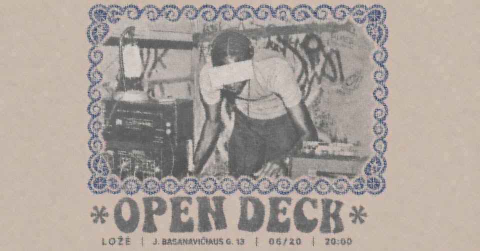OPEN DECK / LOŽĖ