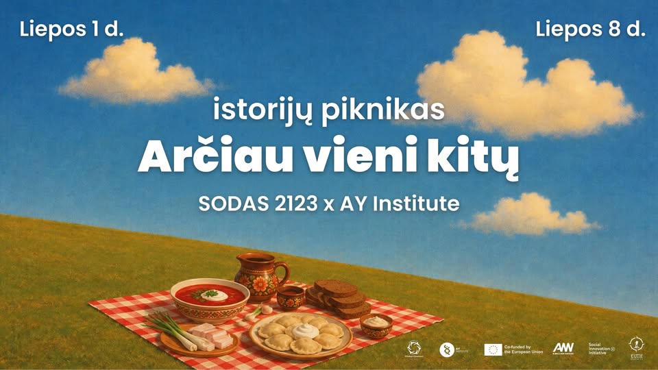 Arčiau vieni kitų | Istorijų piknikas SODAS2123 x AY Institute