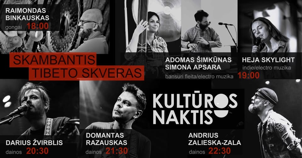 Skambantis Tibeto skveras / Kultūros naktis 2026