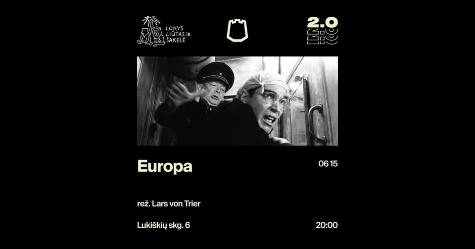 Lokys, liūtas ir šakelė: Europa (rež. Lars von Trier)