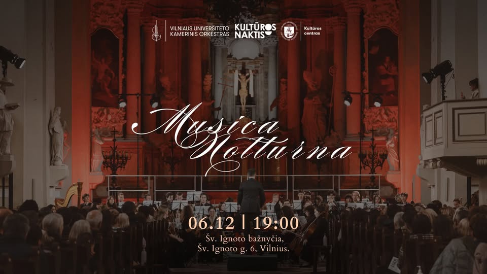 Musica Notturna / Kultūros naktis 2026